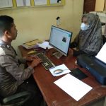 Kegiatan Pelayanan Publik SPKT Polsek Bendahara Serta Sosialisasi Contact Center Polri 110