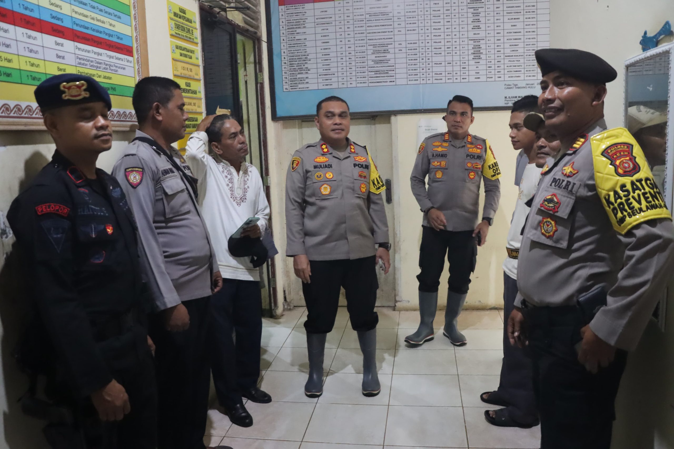 Seluruh Kotak Surat Suara di Aceh Tamiang Sudah Berada di PPK, Kapolres: Semua Dalam Keadaan Aman dan Baik